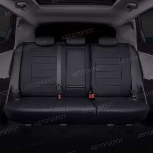 Чехлы Автопилот Экокожа на Toyota Highlander 2 2007-2013 г.в.