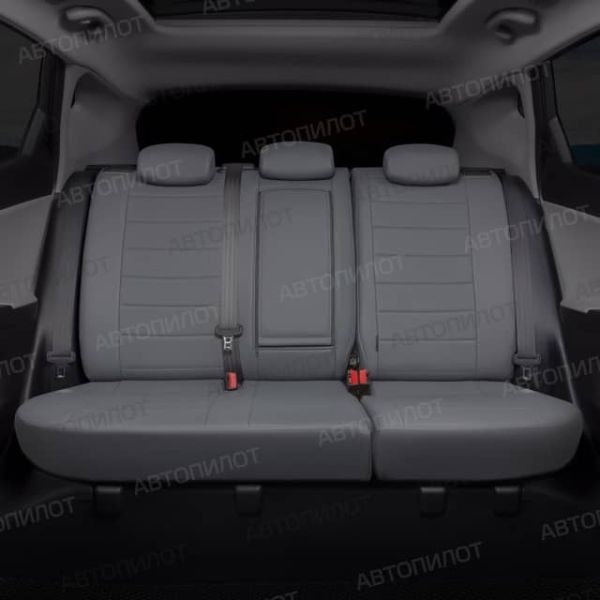 Чехлы Автопилот Экокожа на Toyota Highlander 2 2007-2013 г.в.