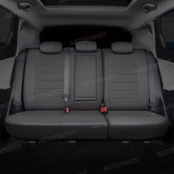 Чехлы Автопилот Экокожа на Toyota Highlander 2 2007-2013 г.в.