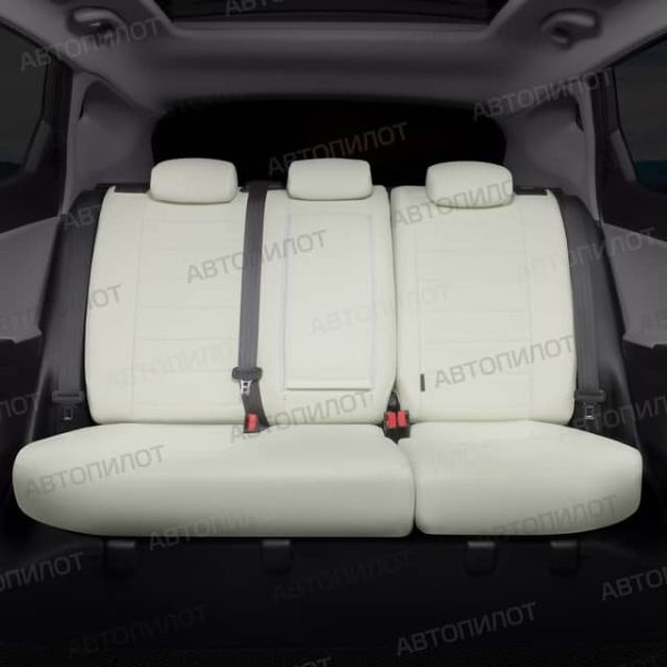 Чехлы Автопилот Экокожа на Toyota Highlander 2 2007-2013 г.в.