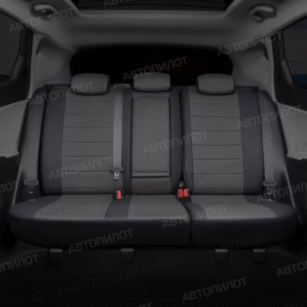 Чехлы Автопилот Экокожа на Toyota Highlander 2 2007-2013 г.в.