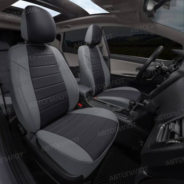 Чехлы Автопилот Экокожа на Toyota Highlander 2 2007-2013 г.в.