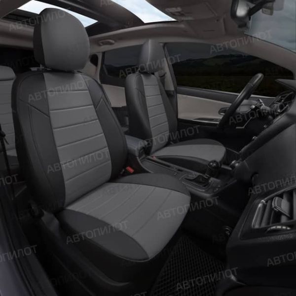 Чехлы Автопилот Экокожа на Toyota Highlander 2 2007-2013 г.в.