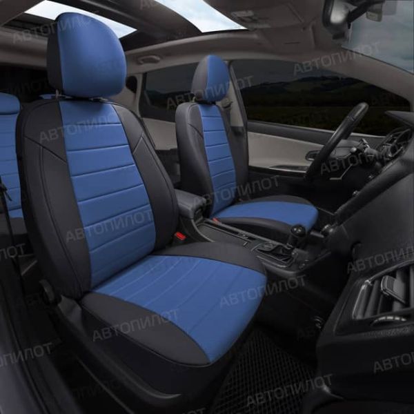 Чехлы Автопилот Экокожа на Toyota Highlander 2 2007-2013 г.в.