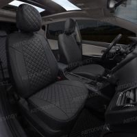 Чехлы Автопилот Экокожа Ромб на AUDI 80 B-3 (8A) (1986-1991) Чехлы Автопилот Экокожа Ромб на AUDI 80 B-3 (8A) (1986-1991)
