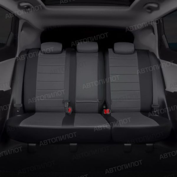 Чехлы Автопилот Алькантара на SsangYong Rexton 2002-2012 г.в. Чехлы Автопилот Алькантара на SsangYong Rexton 2002-2012 г.в.