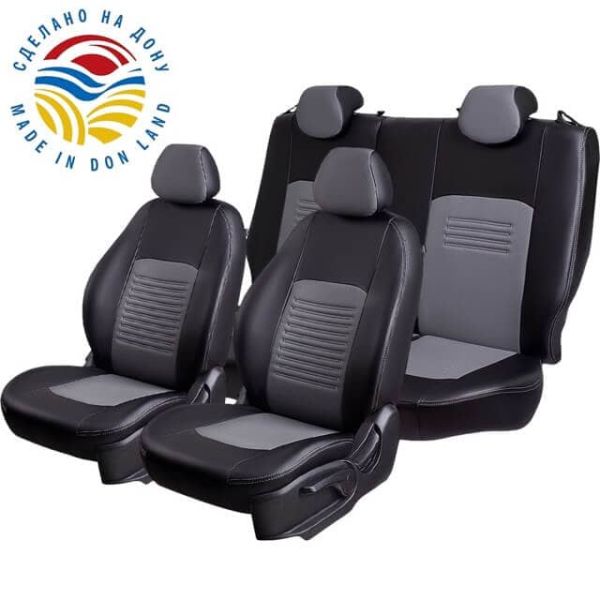 Чехлы Экокожа Турин Классик на Renault Arkana