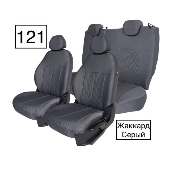 Чехлы из Жаккарда на Renault Fluence 2009-2017 г.в.